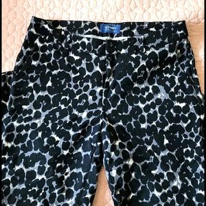 Leopard Print ankle pants